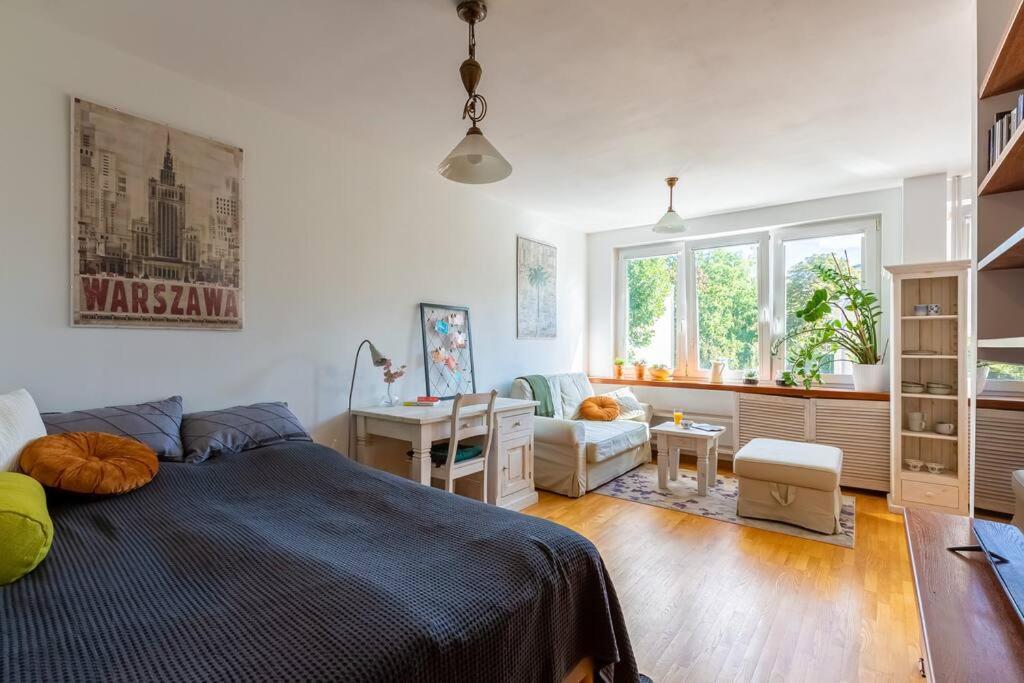 Cozy, Bright, Comfy Studio Next To The Old Town. Apartment Varşovia Exterior foto